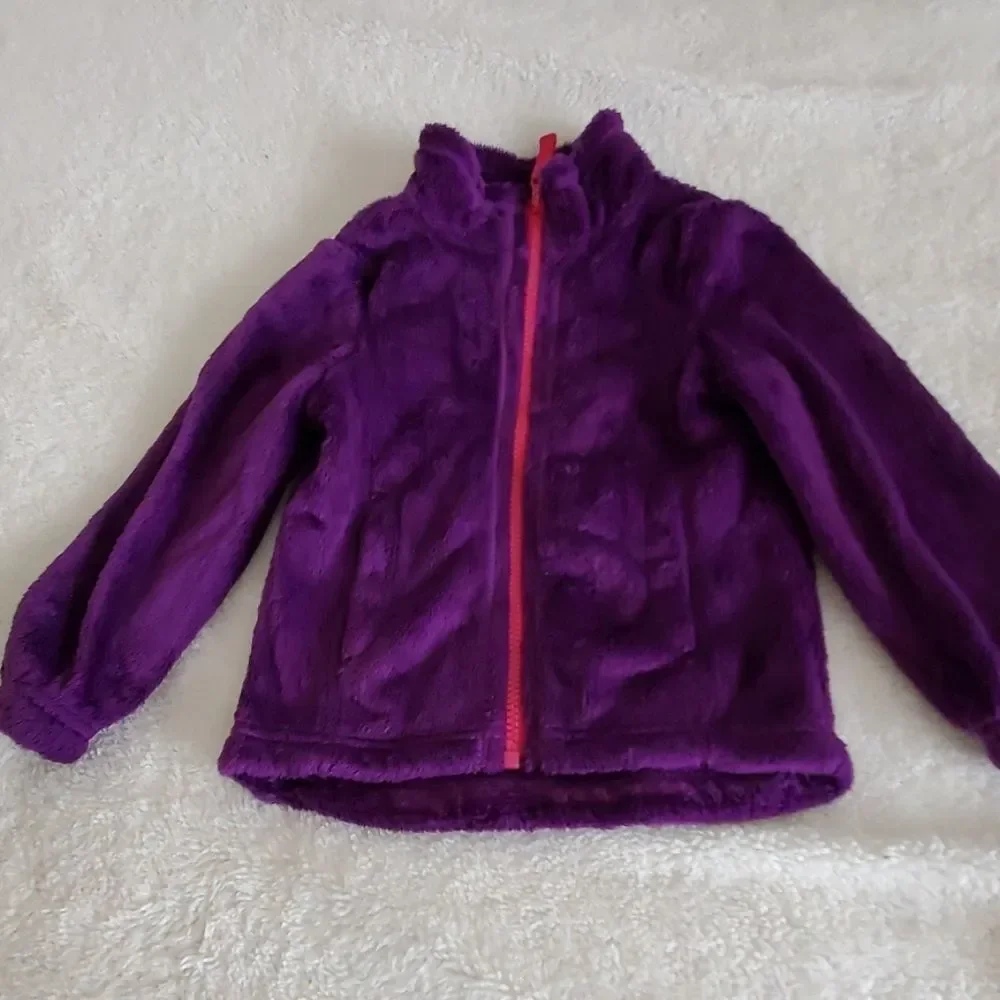 THE CHILDREN'S PLACE purple fleece jacket